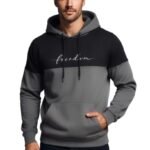 Color Block Printed Hoodie for Men|| Sweatshirt Regular Fit