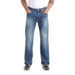 Bruce Relax Bootcut Fit Whiskered Jeans (FMJEN2431_Blue)