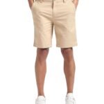 Clavin Klein Mens Beige Color Shorts
