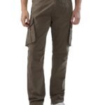 Men Green Regular Fit Mid Rise Casual Cargo (Size:40)-MTRCG1BE029