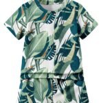 Boys Lycra Printed Co-ord Set|Boys Combo Set|Printed Clothing Set (FD.OMBCMB00146 GRN 1Y_Green_1 Yrs)